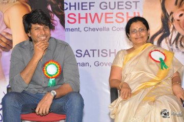 Manasuku Nachindi Movie Team At Kasturba Gandhi College